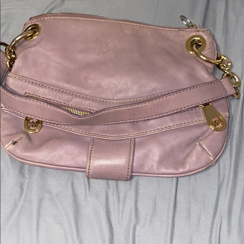Light purple Michael Kors purse shoulder bag